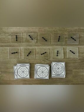 TEACHERS/HOMESCHOOL Bundle - 10 Hand2Mind Transparent Spinners AND Gameboards